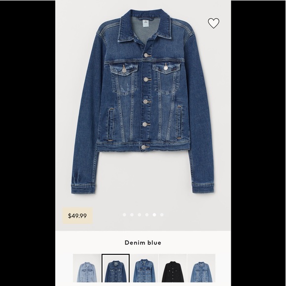 H&M Blue Denim Jacket - Picture 1 of 1